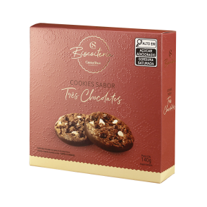 Cookies 3 Chocolates Sortidos 140g