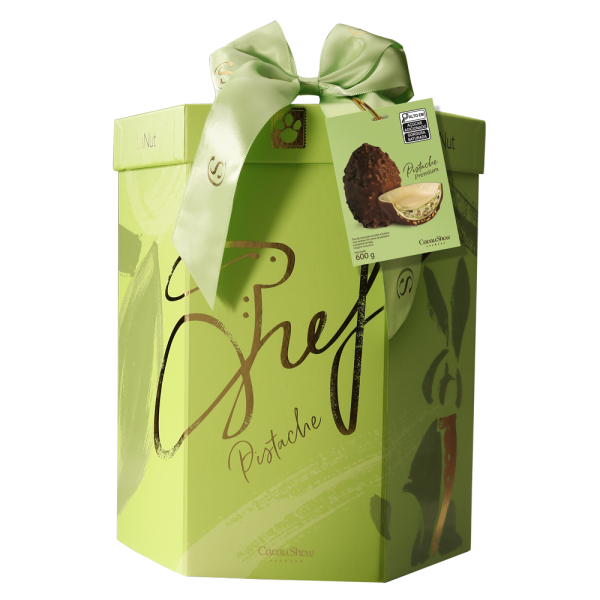 Ovo de Páscoa do Chef Pistache 600g