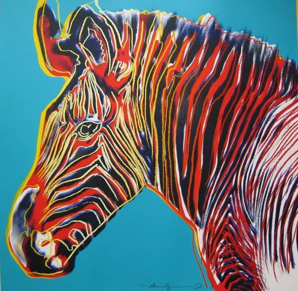 Wandy Warhol - Zebra