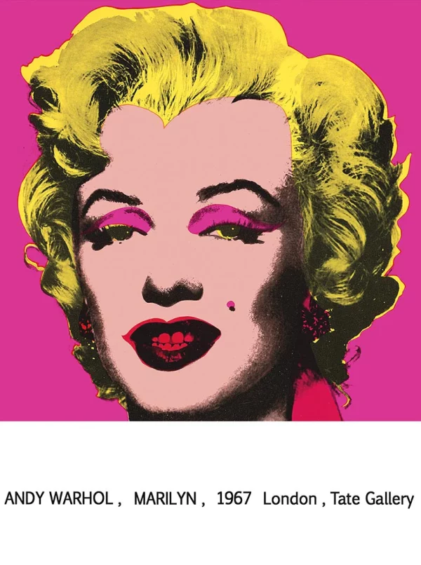 Wandy Warhol - Quadro de Marilyn Monroe