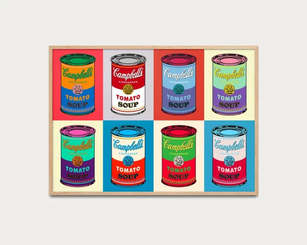 Wandy Warhol - Sopas Campbell (Múltiplas)