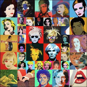 Wandy Warhol - Colagem de Múltiplas Obras